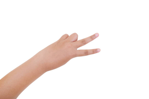 istock The gesture of hand 1264974098