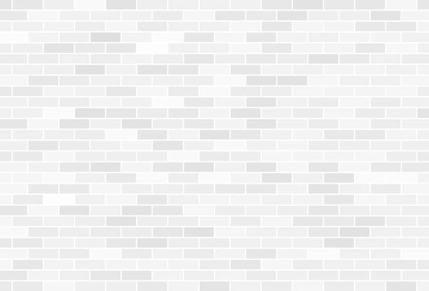 illustrations, cliparts, dessins animés et icônes de fond blanc de mur de brique - wall brick backgrounds textured effect