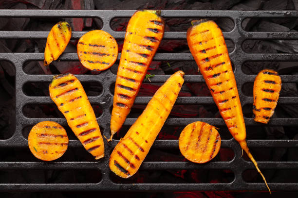 istock Grilled vegetables with spices and herbs 1264980165