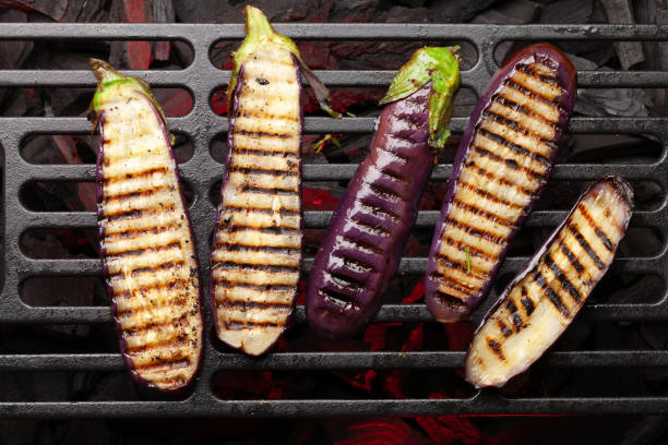 istock Grilled vegetables with spices and herbs 1264980221