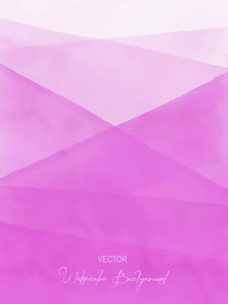 Vector illustration of Watercolor Purple Gradient Abstract Background. Design Element for Marketing, Advertising and Presentation. Can be used as wallpaper, web page background, web banners.