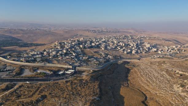 istock Hizma Town Surrounded by Securty wall in North Jerusalem 1264987399