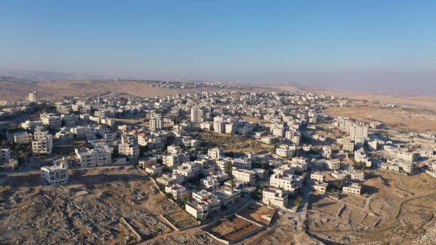istock Hizma Town Surrounded by Securty wall in North Jerusalem 1264987780
