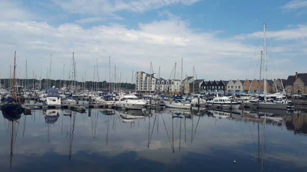 Chatham Maritime Marina, Kent, England