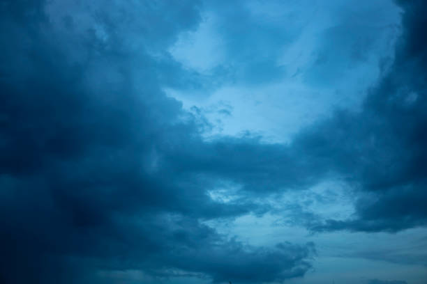 istock A cloud in the blue sky wide shot 1265007670