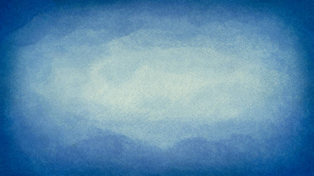 istock Blue azure turquoise abstract watercolor background for textures backgrounds and web banners design 1265010963