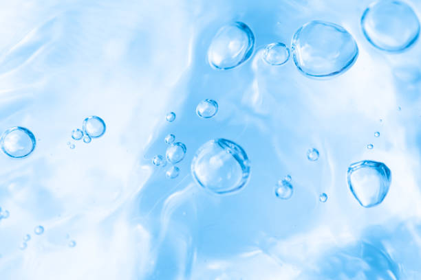 istock Water bubbles and water surface and underwater materials. 1265013500