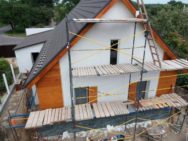 istock New private housing development construction in rural countryside aerial view 1265016173