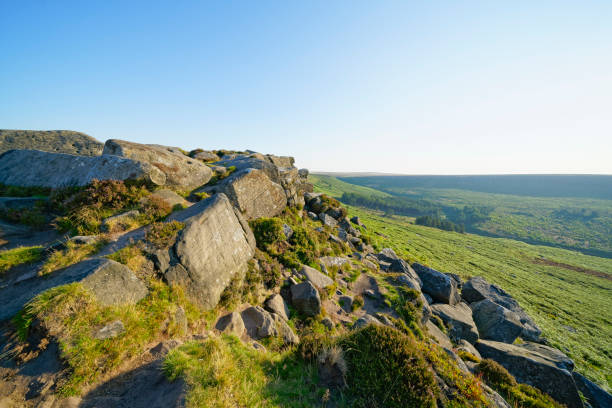 istock The rugged cliff face of Higger Tor 1265022542