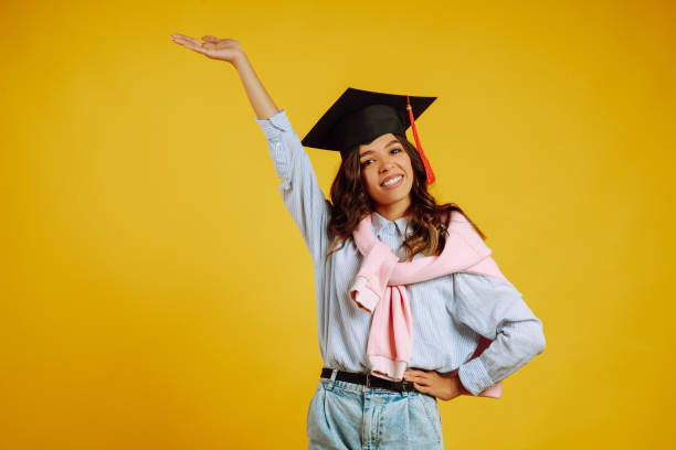 istock African American woman - student posing with smile. 1265034050