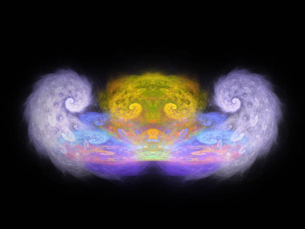 istock Colorful fractal octopus in space 1265037279