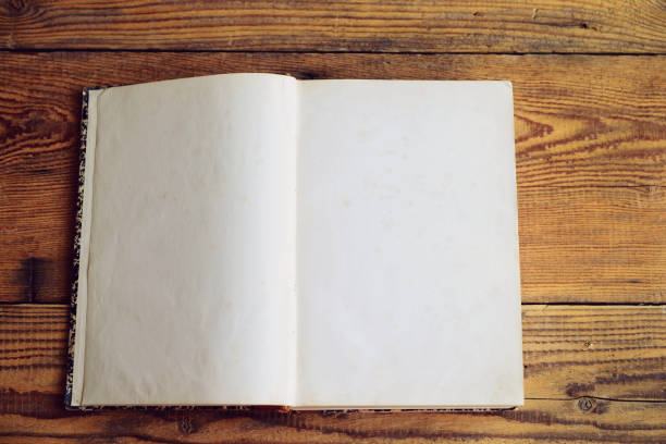 istock old book on a wooden table 1265040897