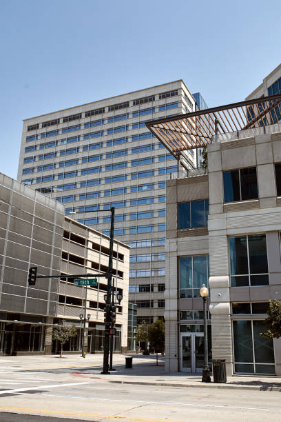 istock Modern office and commercial buildings in Downtown Denver 1265045967