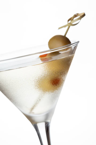 istock Close up of martini cocktail 1265053693