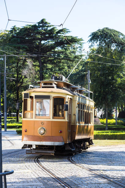 istock Historical tram in Porto 1265060032
