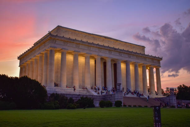 istock Lincoln Memorial illuminated at dusk in Washington, D.C. 1265060279