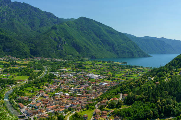 istock Caffaro valley with Idro lake in Brescia province 1265062374