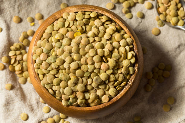 istock Dry Green Organic Lentils 1265076140