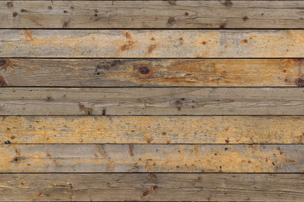 istock Full frame image of the shabby multicolored wooden planks 1265079005