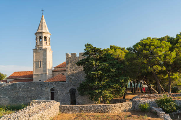 istock Early Christian basil on island Brac 1265079684