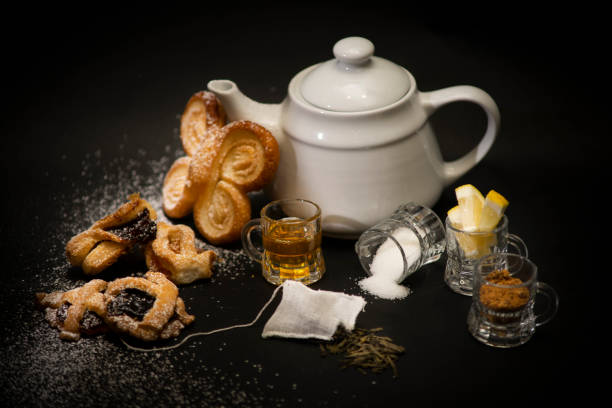 istock sweet breakfast with green tea 1265084957