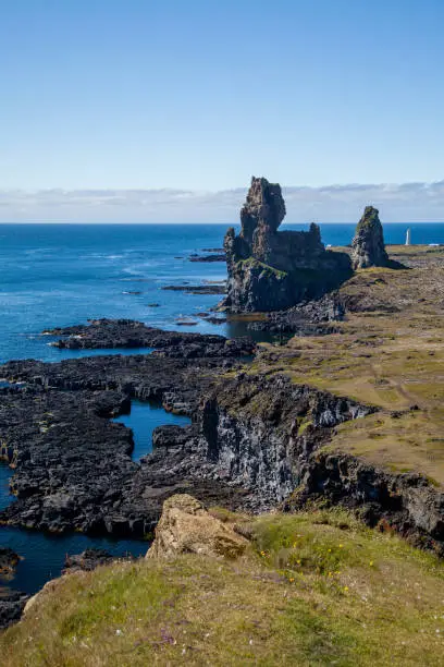 Photo of Londrangar in the Snaefellsness Peninsula in Iceland