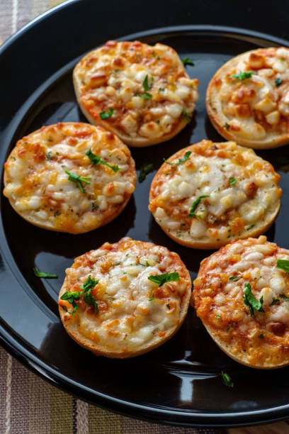 istock American Pizza Bagels 1265089222