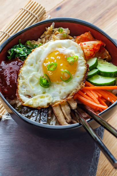 istock Korean Food Vegetarian Bibimbap 1265090563