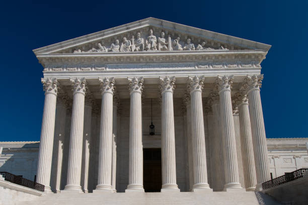 stf - lei e ordem - legal system us supreme court column washington dc - fotografias e filmes do acervo