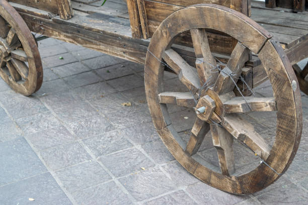 istock Wooden wheel 1265099327