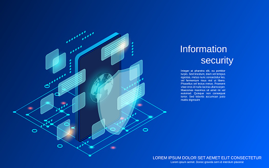 Information Security Vector Concept Stock Illustration - Download Image ...