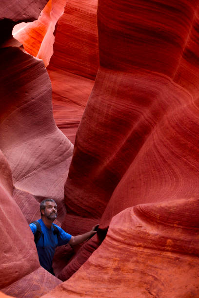 istock Exploring slot canyons in Arizona 1265114178