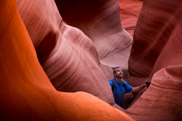 Exploring slot canyons in Arizona