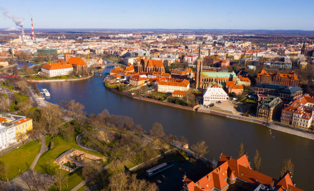 istock Wroclaw with Cathedral of St. John the Baptist 1265118450