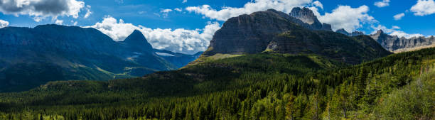 istock mountains panorama on the trail to iceberg lake 1265118819