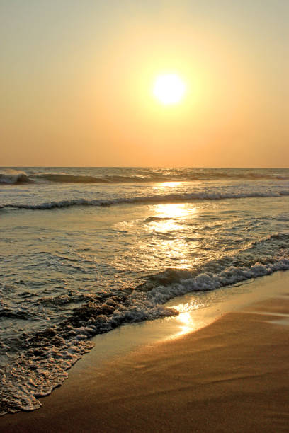 istock sunset ocean view reflexion sun on sea waves 1265118918