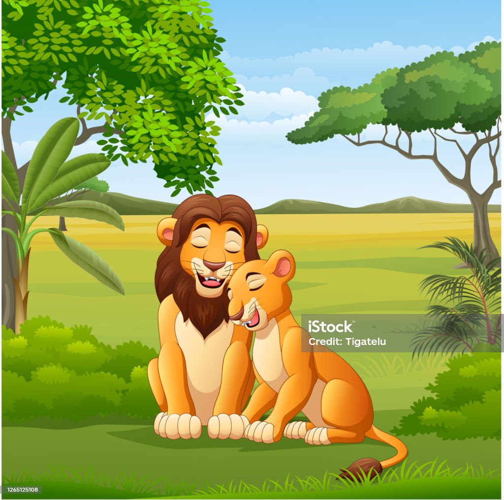 Ilustración de León De La Familia De Dibujos Animados En La Selva y más Vectores Libres de Derechos de León - León, Viñeta, Bosque - iStock Ilustración de León De La Familia De Dibujos Animados En La Selva y más Vectores Libres de Derechos de León - León, Viñeta, Bosque - iStock