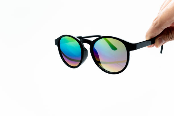 istock Party sunglasses on a white background,disguise 1265138060