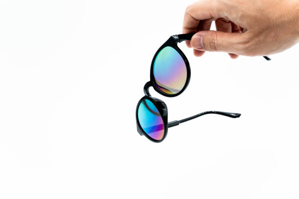 istock Party sunglasses on a white background,disguise 1265138078