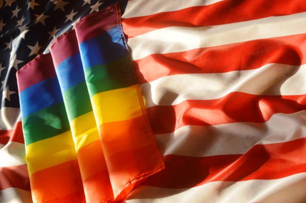 istock Flag USA LGBT 1265147323