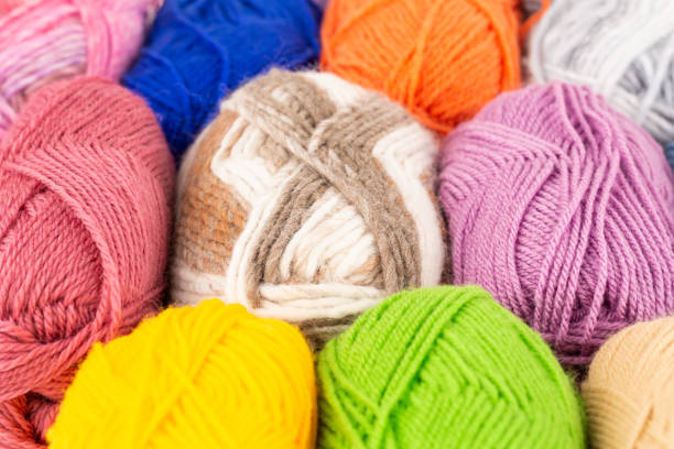 istock The stack of colorful knitting yarn clews 1265158674