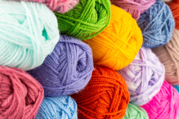 istock The stack of colorful knitting yarn clews 1265158858