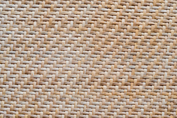 istock raffia and wicker texture. natural brown color 1265159304