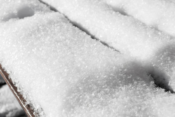 istock Abstract background selective focus snow as a background for any Christmas project 1265171439