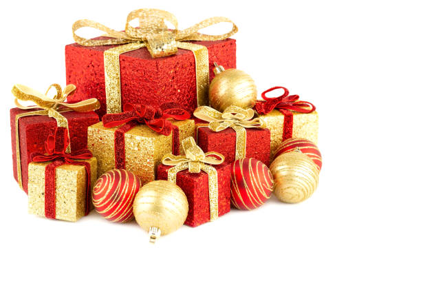 istock Christmas colorful gifts 1265171960