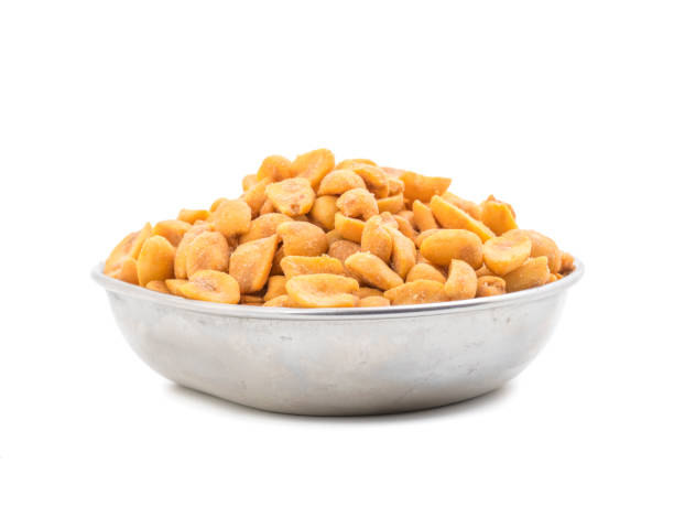 istock Indian Traditional Snack Food Masala Peanuts 1265176670
