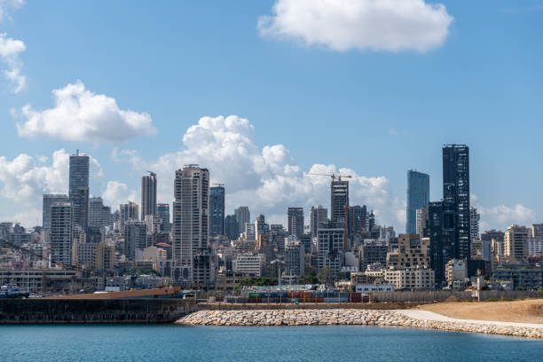 istock Beirut Port Explosion Overview, Lebanon 1265186785