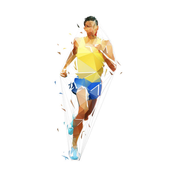 Running Geometrico 4,600+ Geometric Running Man Stock Photos, Pictures & Royalty-Free ...