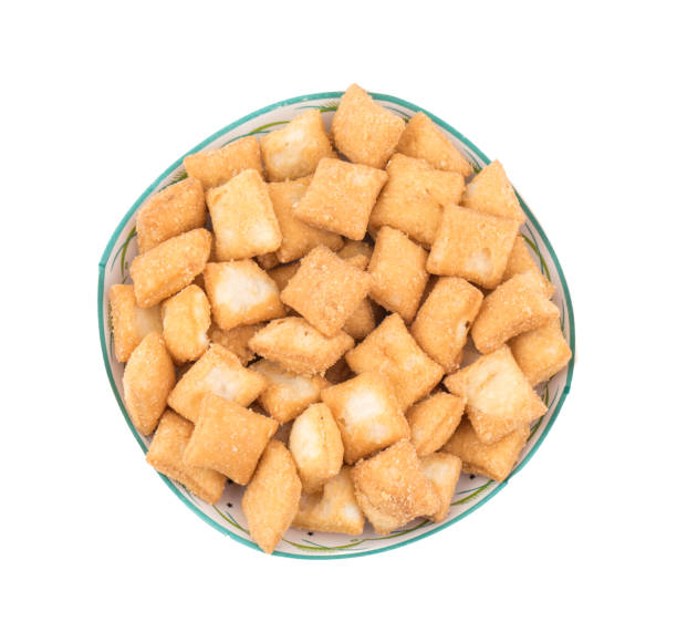 istock Indian Traditional Tea-Time Snack Shakkar pare 1265190831