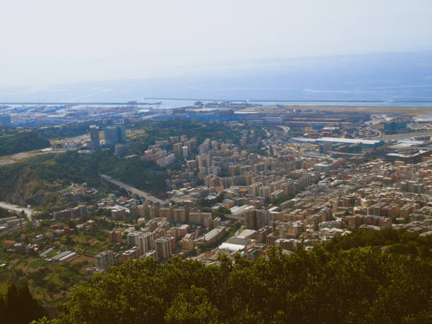 istock Over the city of Genova 1265192132